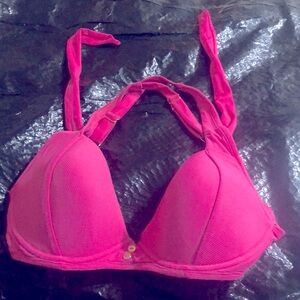 Pink xl swim halter top